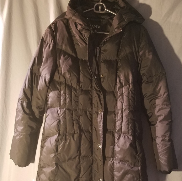 Apt. 9 Jackets & Blazers - Women's black medium insulated long jacket